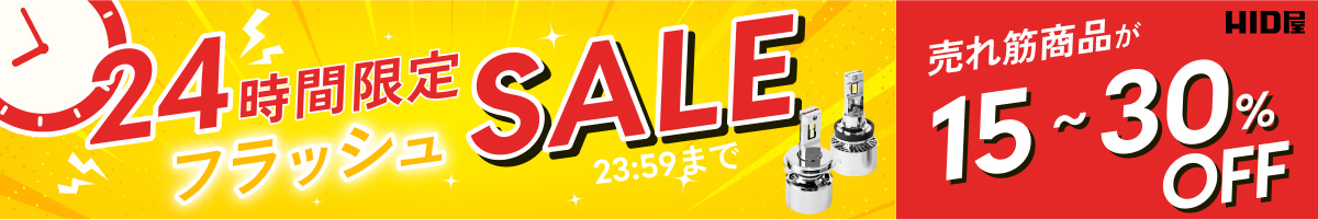 24時間限定フラッシュセール：6月20日（金）00時00分〜23時59分まで