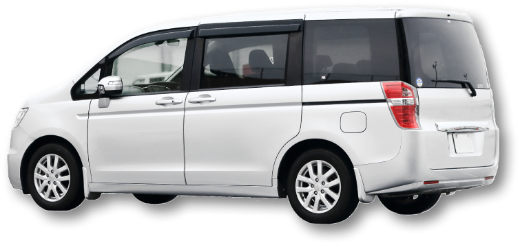 ステップワゴン後方画像