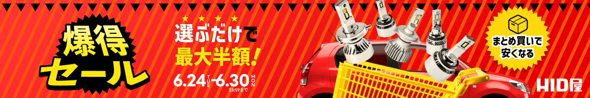 爆得セール  6月24日(TUE)〜30日(MON)23時59分まで