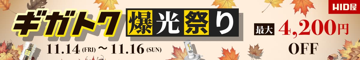 ギガトク爆光祭り