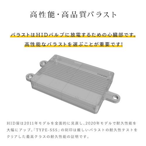 バイク1灯用 55W HIDキット スタンダードタイプ H4Hi/Lo(リレー付/リレーレス) H7/H8/H11  3000k/4300k/6000k/8000k/12000k | HID屋 公式ショップ